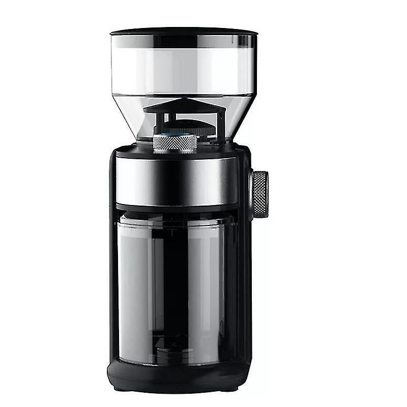 220V Flat Wheel Electric Burr Coffee Grinder Machine - High Efficiency Mill - SportZone.co.nz