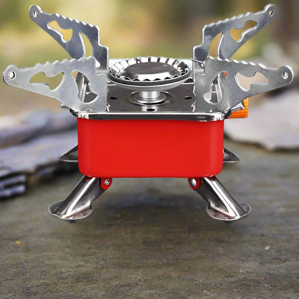 Foldable Windproof Portable Gas Stove Burner for Camping
