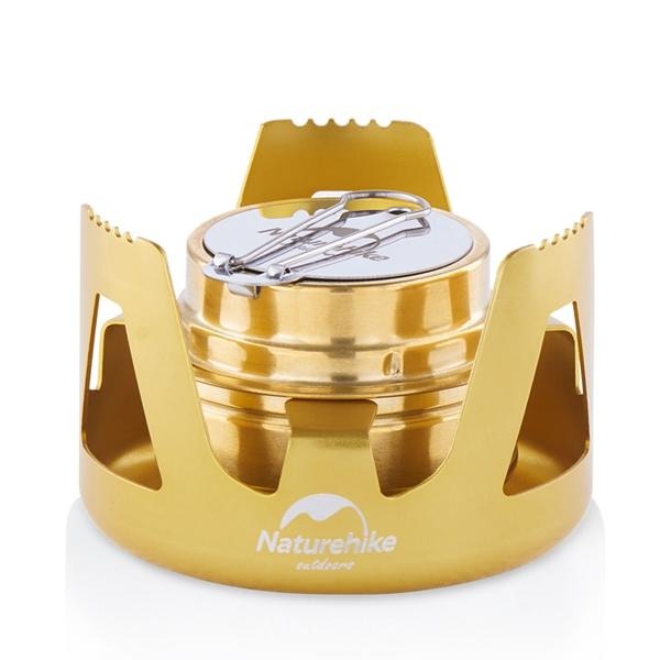 Naturhike Stainless Steel Picnic Solid Alcohol Stove: Elevate Your Camping Cuisine with Ultra-Light Precision