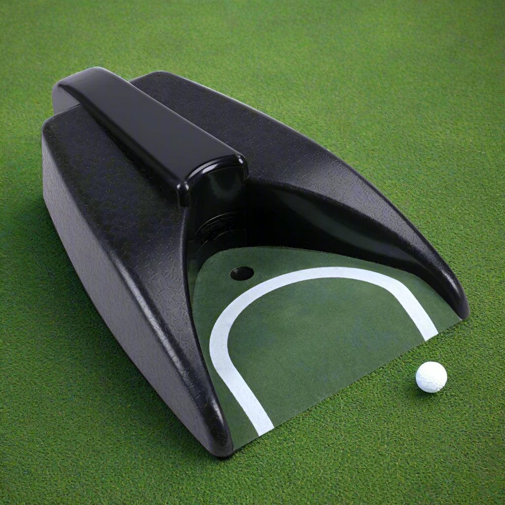 Automatic Golf Ball Returner – Portable 27x16.5x6cm Practice Trainer | Durable Plastic Sports Aid