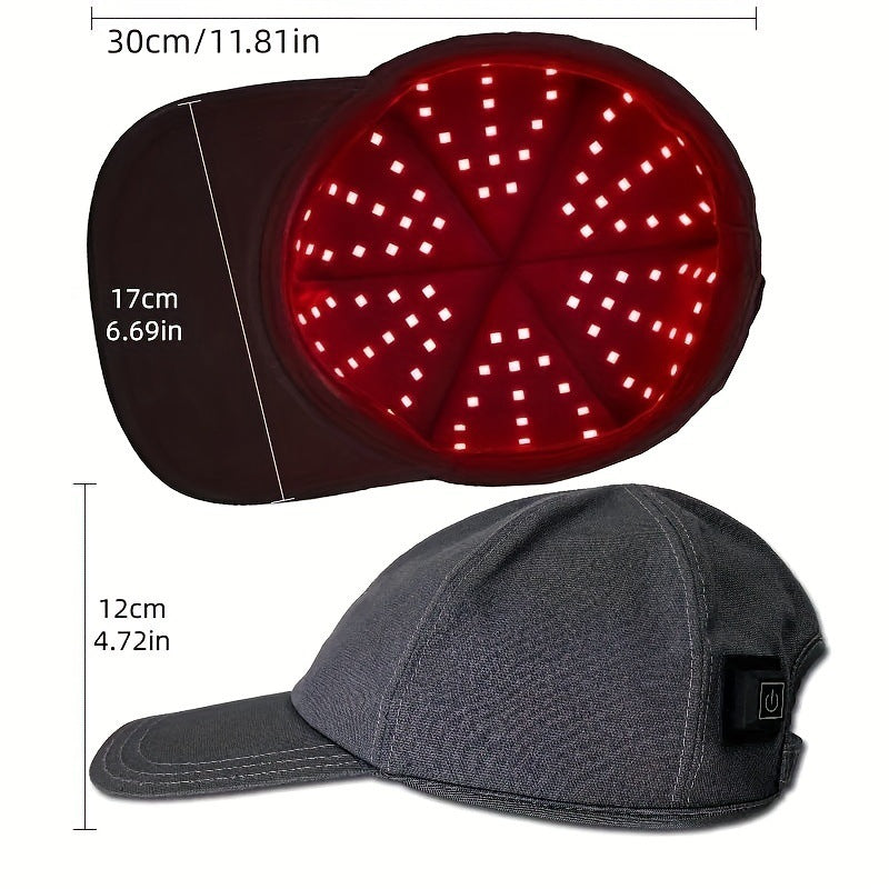 Red Light Therapy Cap – 96 LED (660nm & 850nm) for Hair Growth & Biohacking