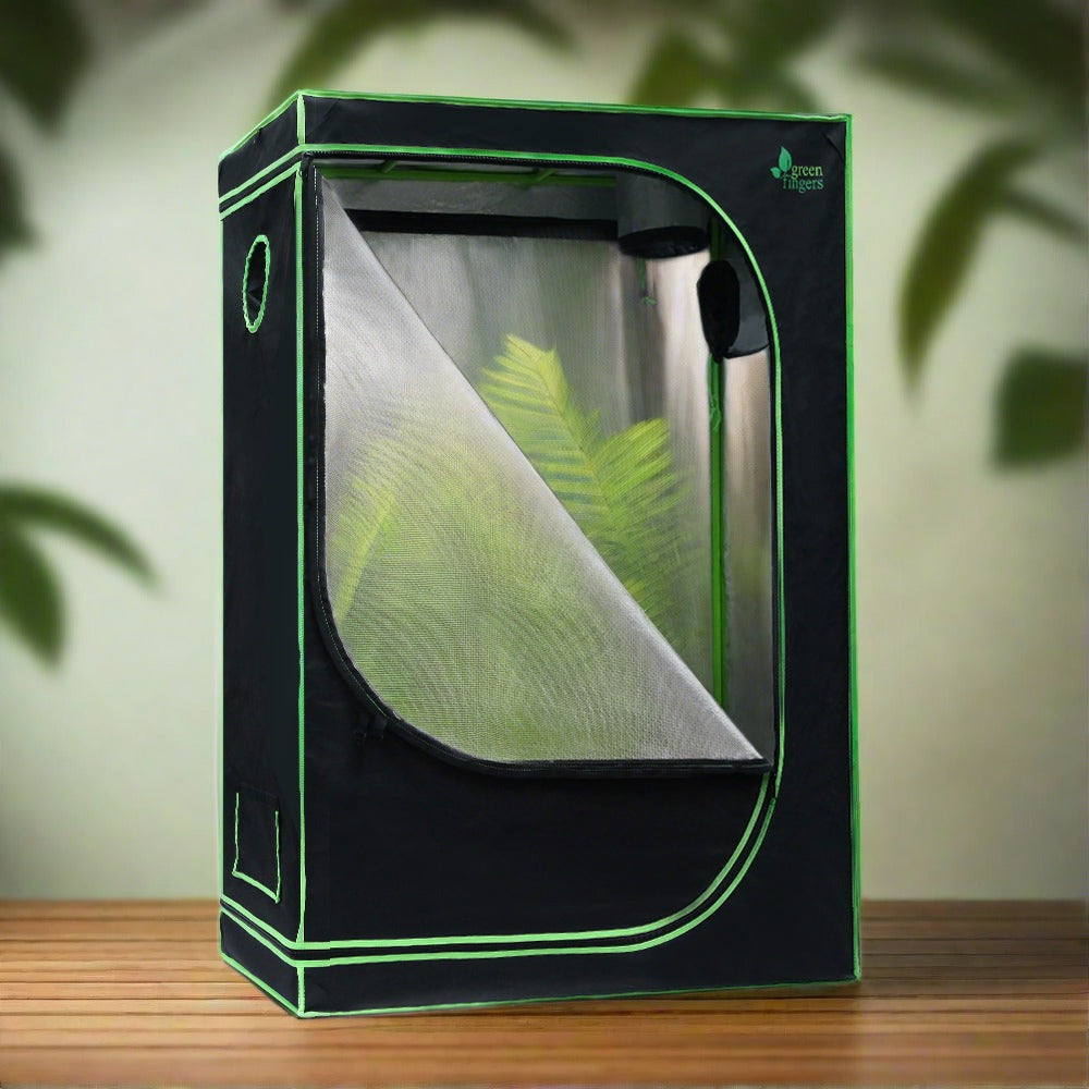Green Fingers Grow Tent 90x50x160CM Hydroponics Kit Indoor Plant Room System
