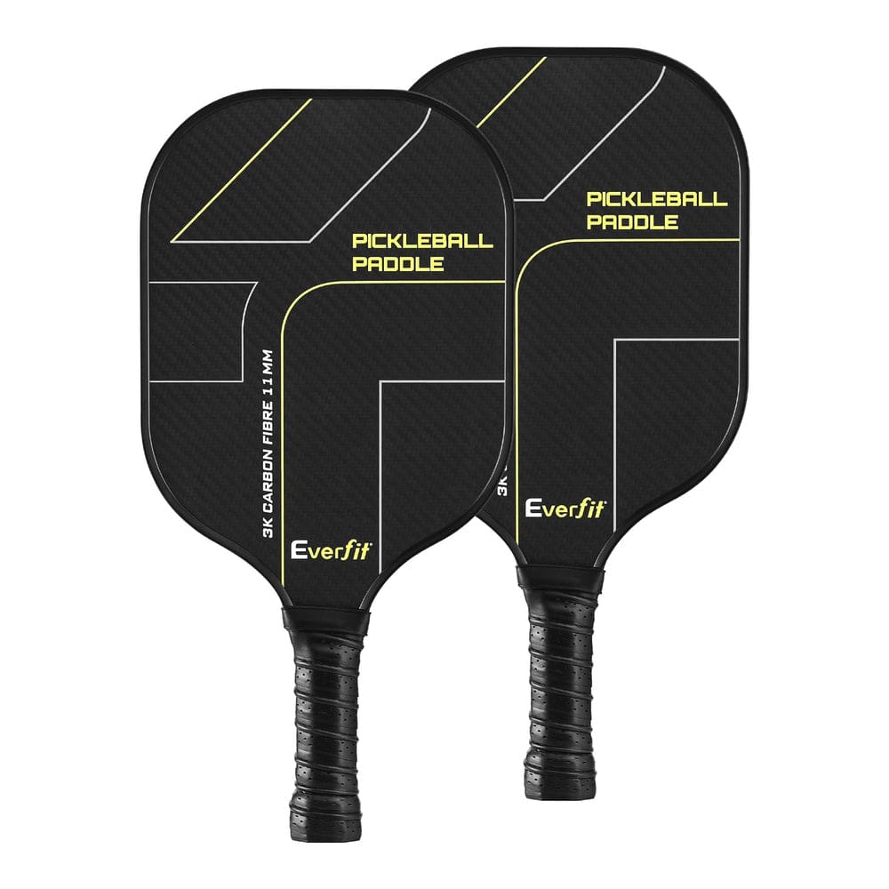 Everfit 2PCS Pickleball Paddles Set Outdoor Pickle Balls Rackets with Cover Bag Training