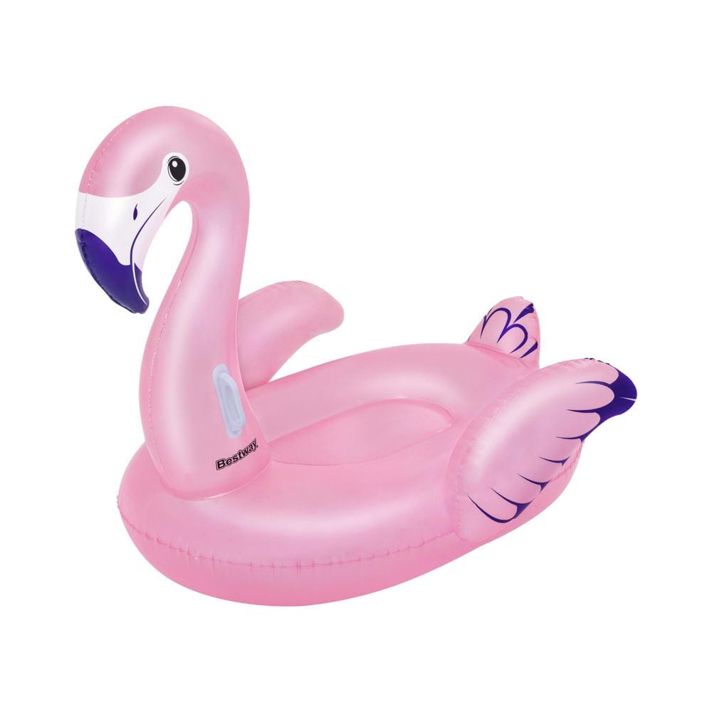 Bestway Flamingo Rider Ride On Float Floating Seat Pool Lounger 1.43Mx1.53M - SportZone.co.nz