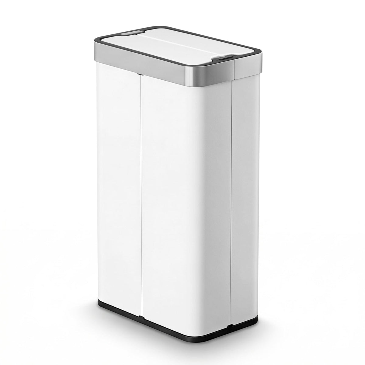 Devanti 70L Automatic Sensor Kitchen Bin – Touchless Smart Rubbish Bin - White - SportZone.co.nz