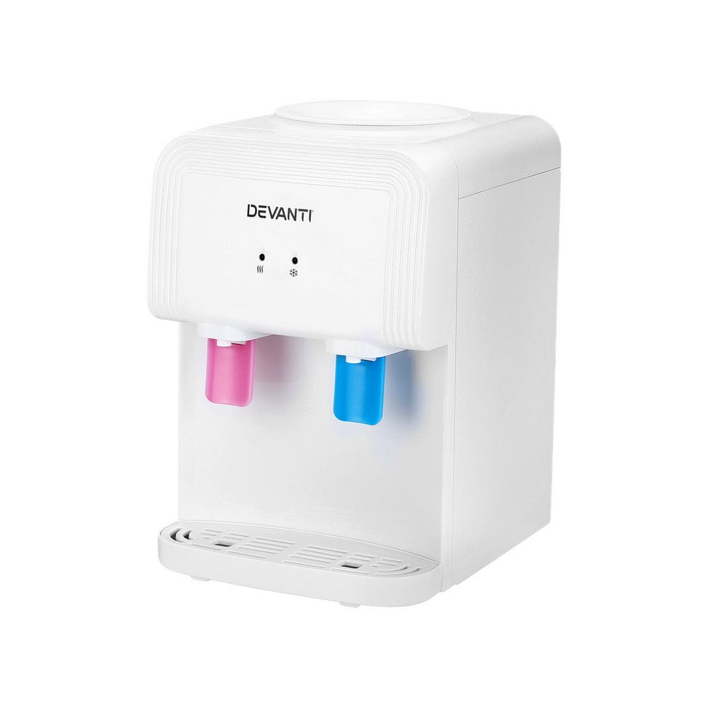 Devanti Water Cooler Dispenser Bench Top White - SportZone.co.nz