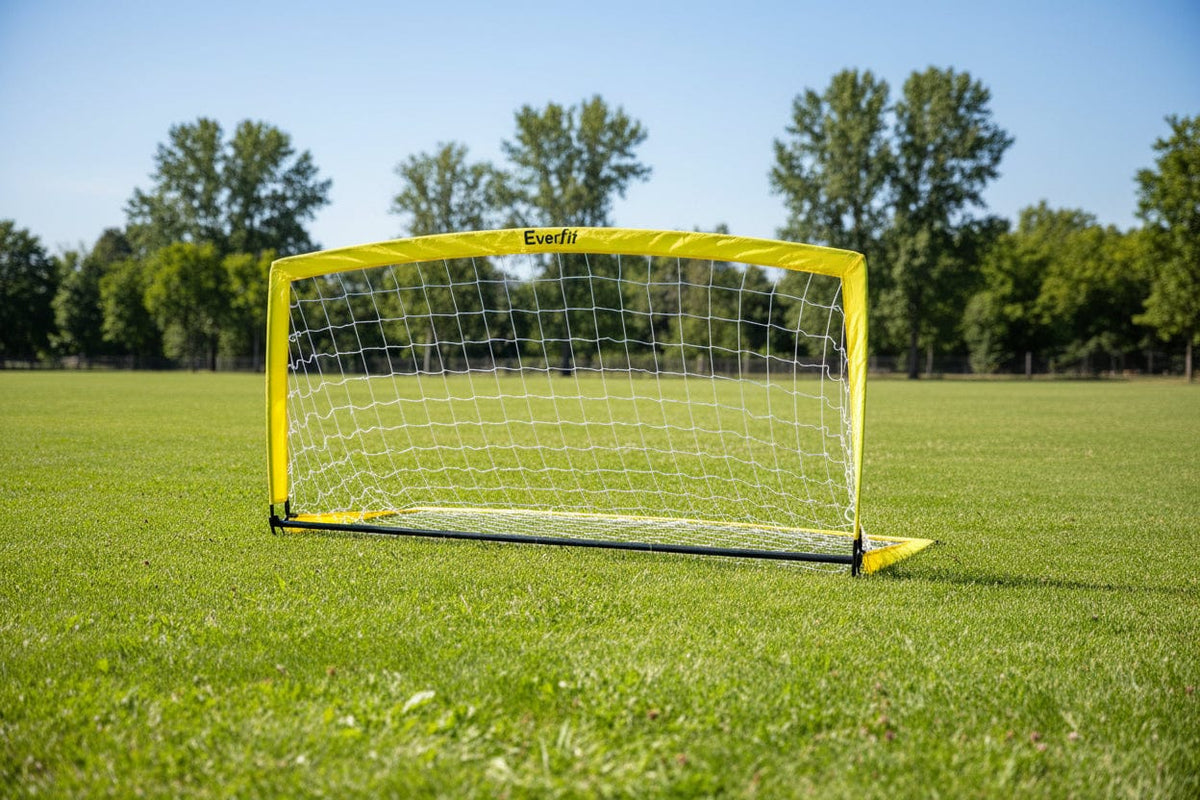 Everfit 2m Football Soccer Net Portable Goal Net Rebounder Sports Training - SportZone.co.nz