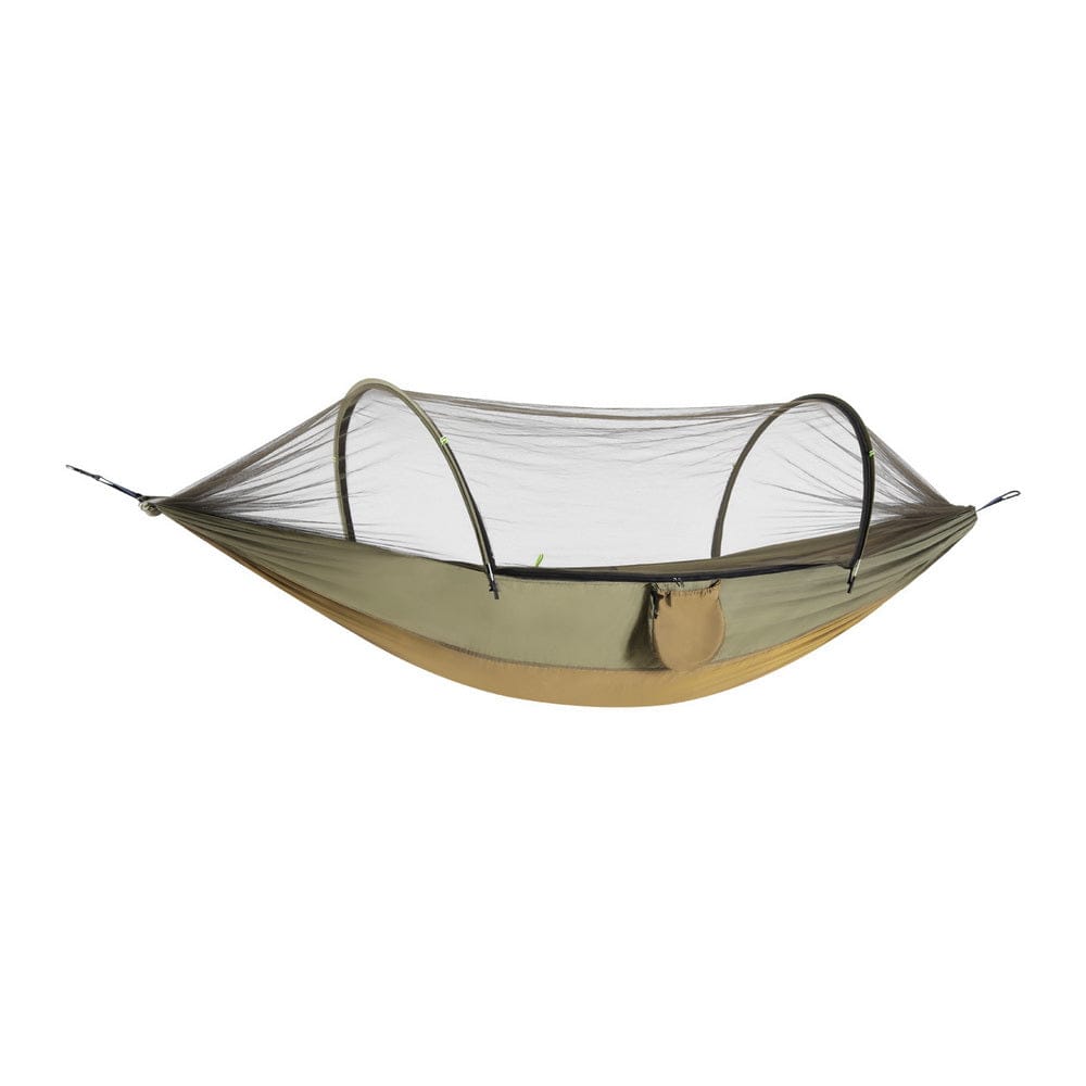 Gardeon Hammock Chair Metal Stand Outdoor Furniture Black - SportZone.co.nz