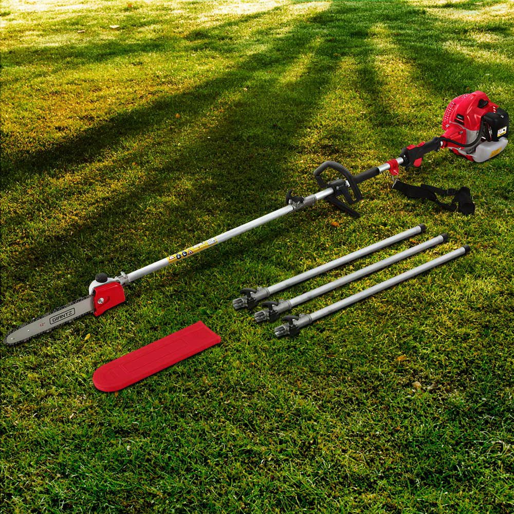Giantz 65CC Pole Chainsaw 12in Chain Saw Petrol 5.6m Long Reach - SportZone.co.nz