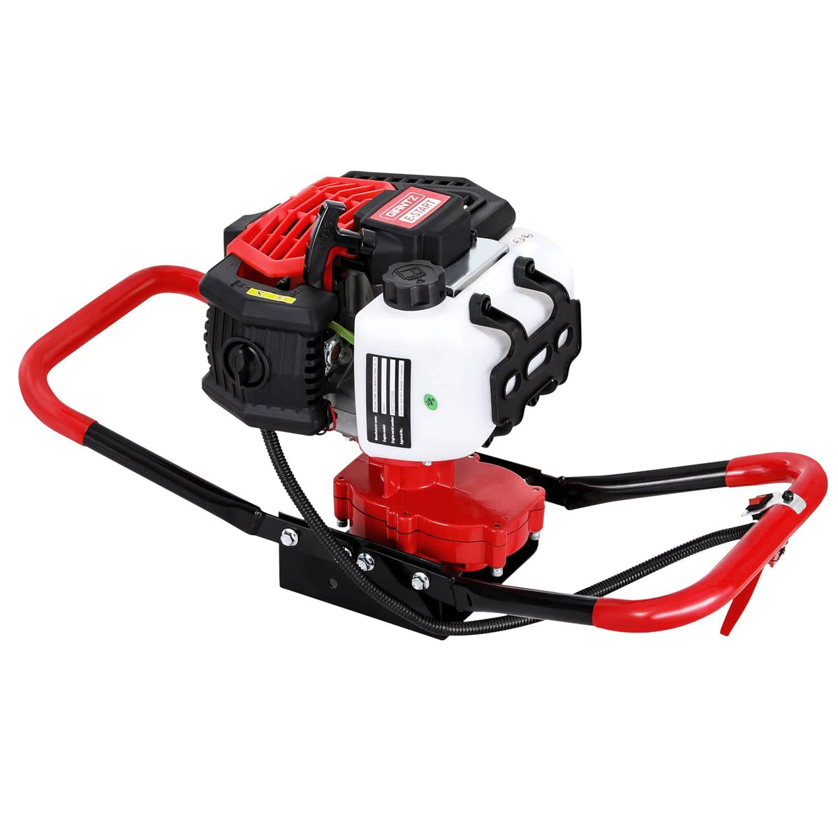 Giantz 65CC Post Hole Digger Motor Only Petrol Engine Red - SportZone.co.nz
