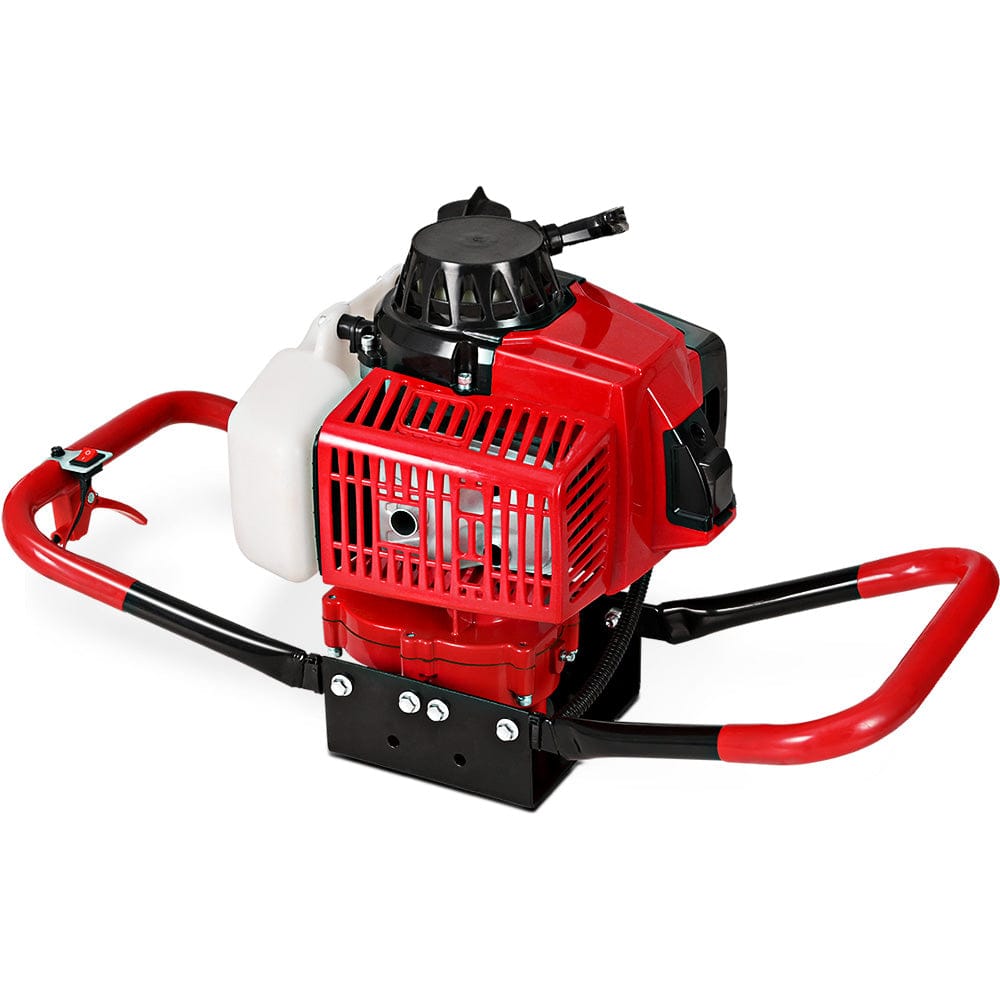 Giantz 80CC Petrol Post Hole Digger Motor Only Engine Red - SportZone.co.nz