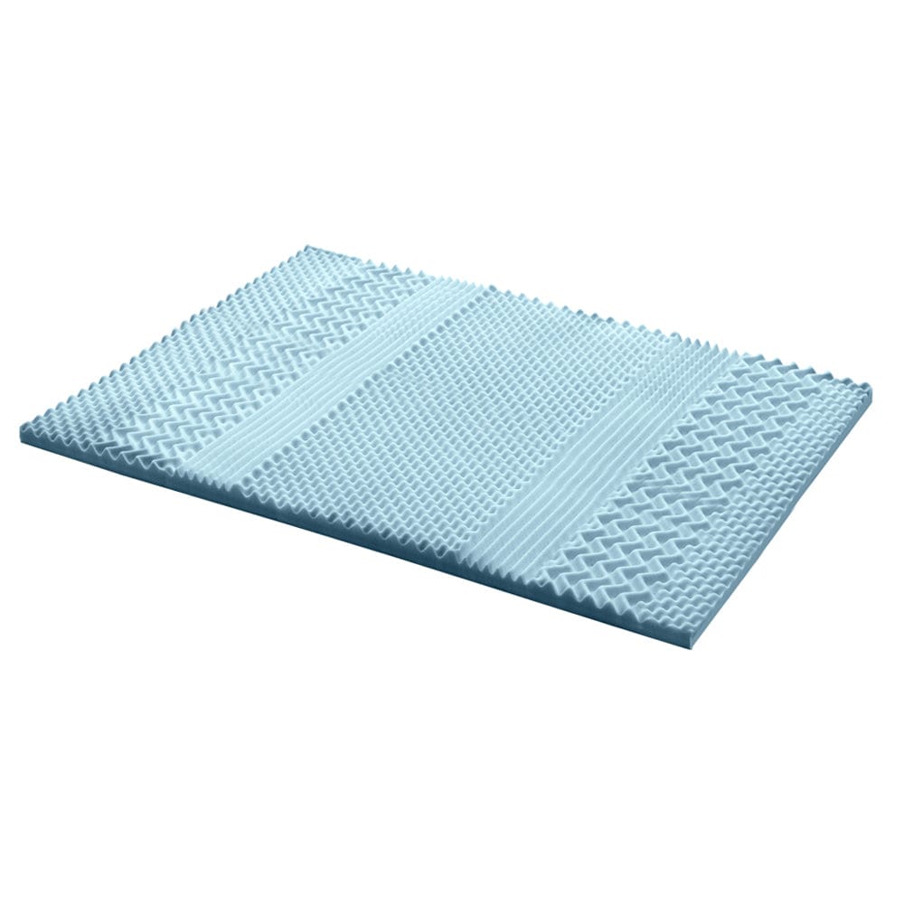 Giselle Bedding Memory Foam Mattress Topper 7 - Zone 5cm King - SportZone.co.nz