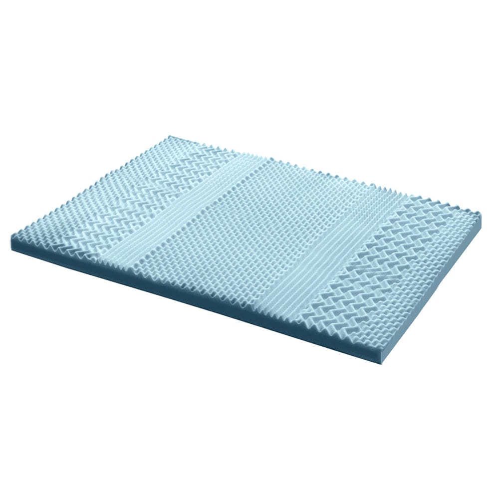 Giselle Bedding Memory Foam Mattress Topper 7 - Zone 8cm Double - SportZone.co.nz