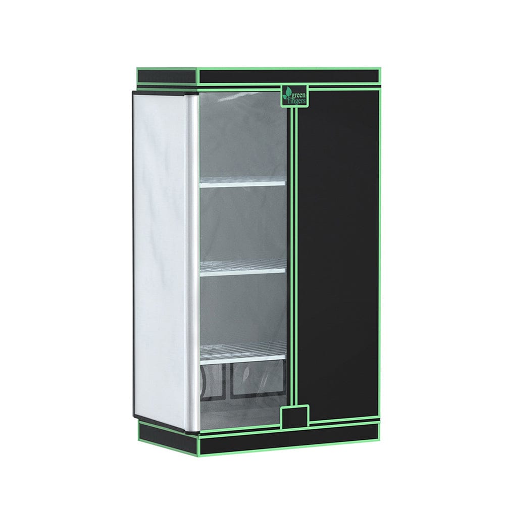 Green Fingers Grow Tent 100x60x180cm 4 Tiers Kits Hydroponics Indoor Grow System - SportZone.co.nz