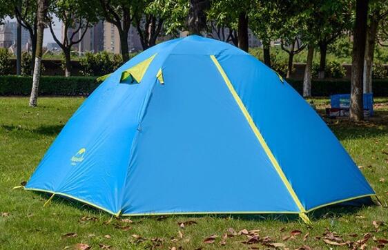 Naturehike Double Door Waterproof Beach Tent Double Layer NH Outdoor One Bedroom Camping 2 Colors - SportZone.co.nz