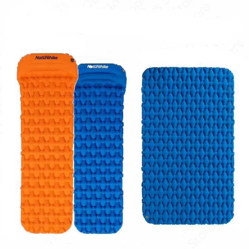 Naturehike Inflatable Camping Mat: Ultralight, Portable, and Perfect for Sleeping Comfort Under the Stars - SportZone.co.nz
