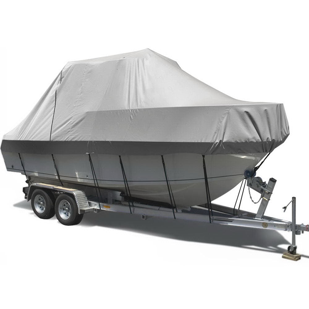 Seamanship Boat Cover 19 - 21ft Trailerable Jumbo Marine Grade Heavy Duty Grey - SportZone.co.nz