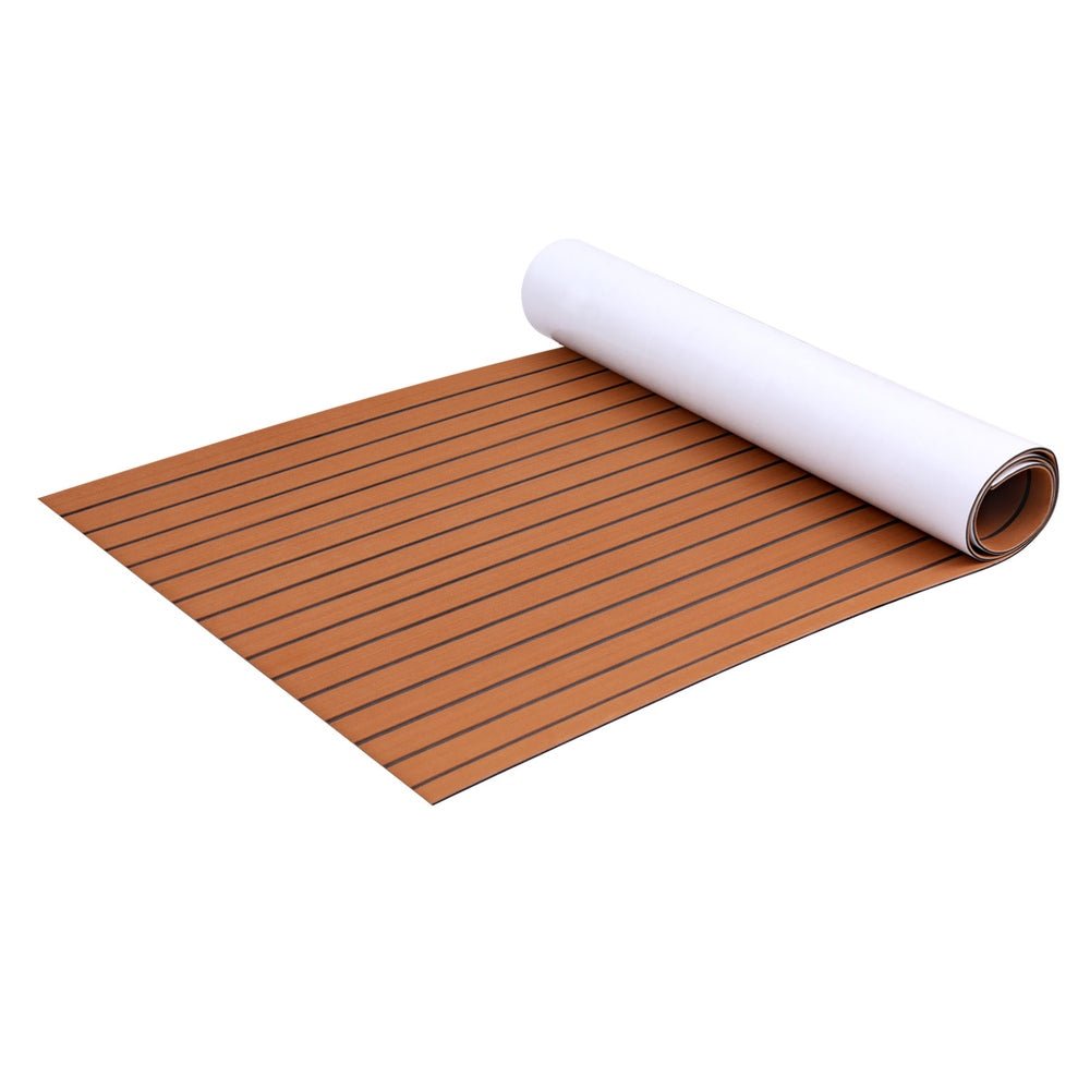 Seamanship EVA Foam Boat Flooring Mat Decking Sheet 240x90x0.6cm Dark Brown - SportZone.co.nz