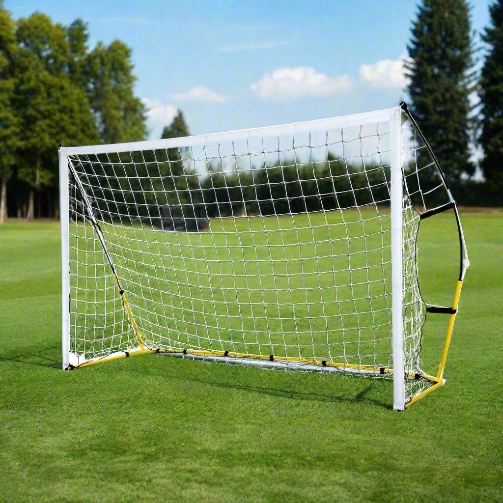 Everfit 2.4m Football Soccer Net Portable Goal Net Rebounder Sports Training