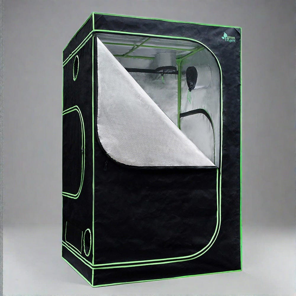Greenfingers Grow Tent 900x90x180CM 1680D Hydroponics Kit Indoor Plant Room System - SportZone.co.nz