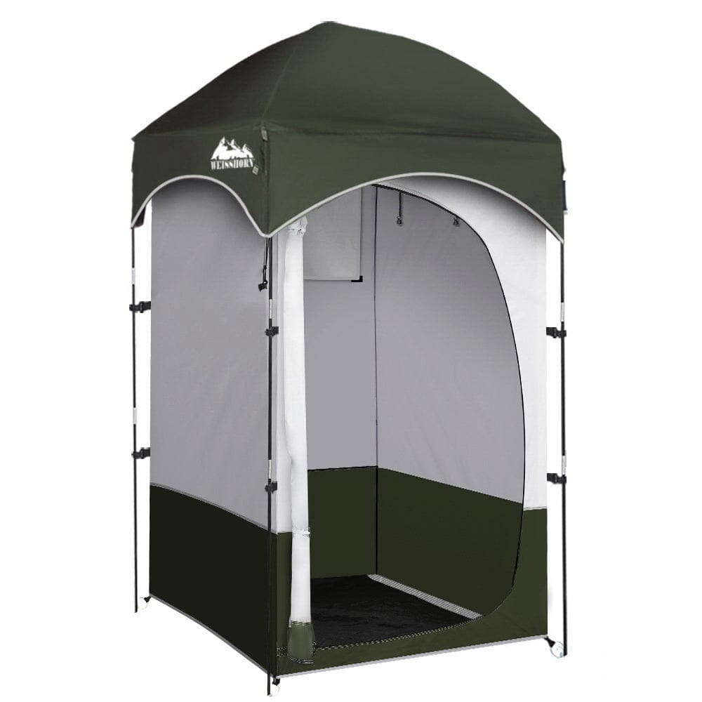 Weisshorn Camping Shower Toilet Tent Outdoor Portable Changing Room Ensuite - SportZone.co.nz