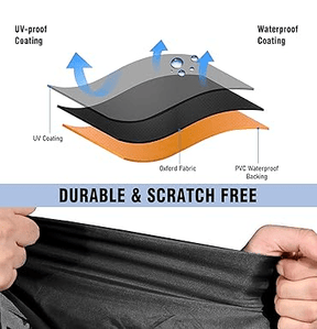 12-14ft Boat Cover Trailerable Marine Grade 600D Black - SportZone.co.nz