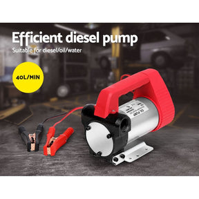 12V Electric Diesel Oil Bio - diesel Transfer Pump - SportZone.co.nz