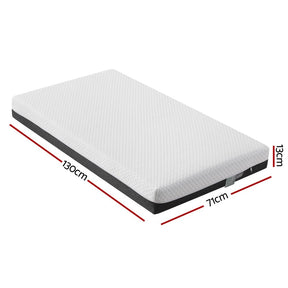 13cm Giselle Baby Cot Mattress Gel Foam - SportZone.co.nz
