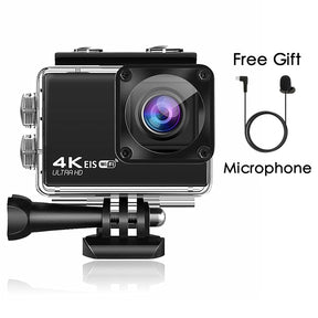 H10 EIS 4K Ultra HD Action Camera - WiFi, 60fps, Waterproof, 170° Lens