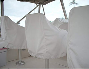 2-Pack Covers, Waterproof Outdoor Pedestal Pontoon Captain Boat Bench Chair Covers, Oxford Fabric Rudder Chair Covers - Perfect - SportZone.co.nz
