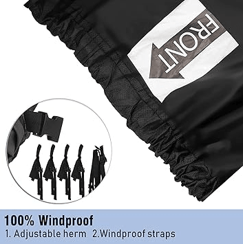 20-22ft Boat Cover Trailerable Marine Grade 600D Black - SportZone.co.nz