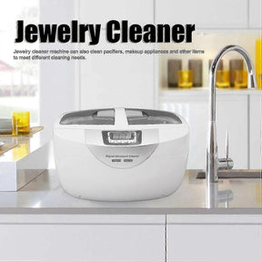 2500ml Ultrasonic Jewellery Cleaner – Heated Digital Timer Machine - SportZone.co.nz