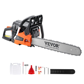 58CC 508mm Gasoline Chainsaw Gas Powered Wood Cutting Engine Gas Chain Saw - SportZone.co.nz