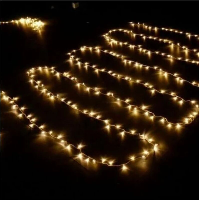 600 LED String Lights Carnival Wedding Outdoor Indoor Garden Lighting warm White, 100M - SportZone.co.nz