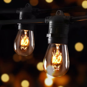 74m LED Festoon String Lights Outdoor Christmas Wedding Waterproof Garden Decor - SportZone.co.nz