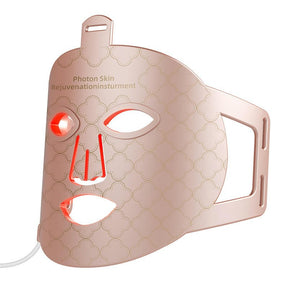 8 Colour LED Light Therapy Face Mask | Silicone Skin Rejuvenation Mask USB - SportZone.co.nz