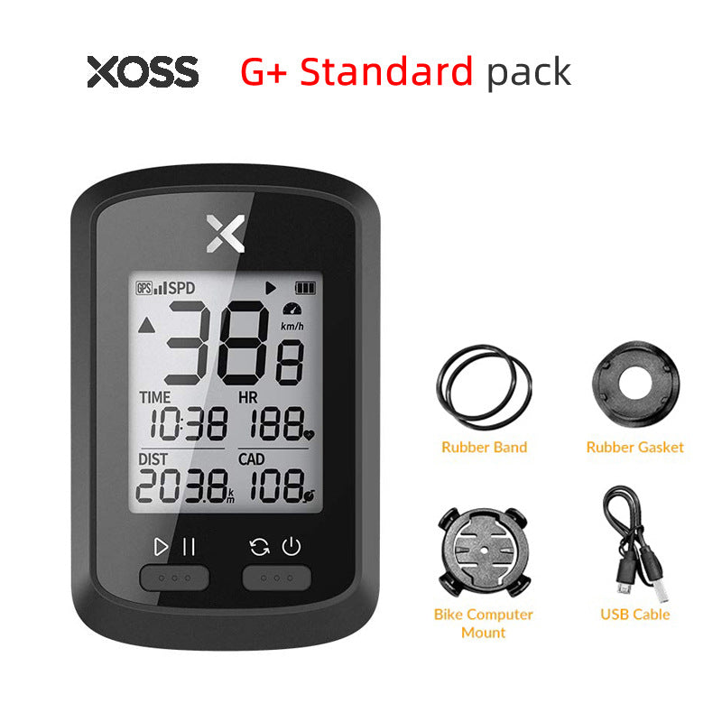 Walker XOSS G+ Cycling GPS Computer Small G Bicycle GPS Code Table Speedometer