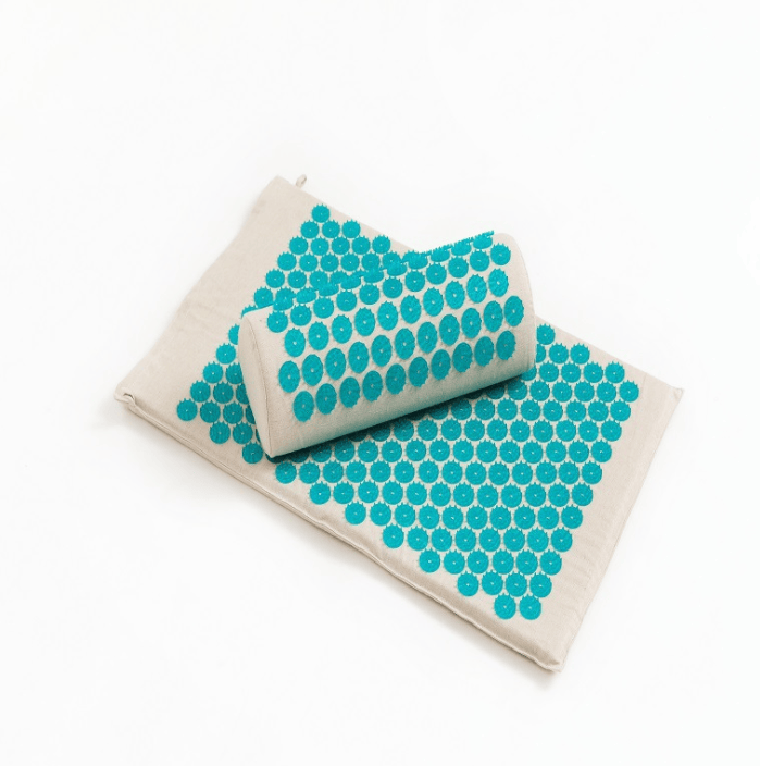 Lotus Spike Acupressure Mat massage mat Yoga mats pillow with bag Acupuncture Pillow