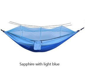 Bourette Spinning 210T Nylon Hammock: Your Ultimate Outdoor Anti-Mosquito Haven