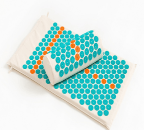 Lotus Spike Acupressure Mat massage mat Yoga mats pillow with bag Acupuncture Pillow