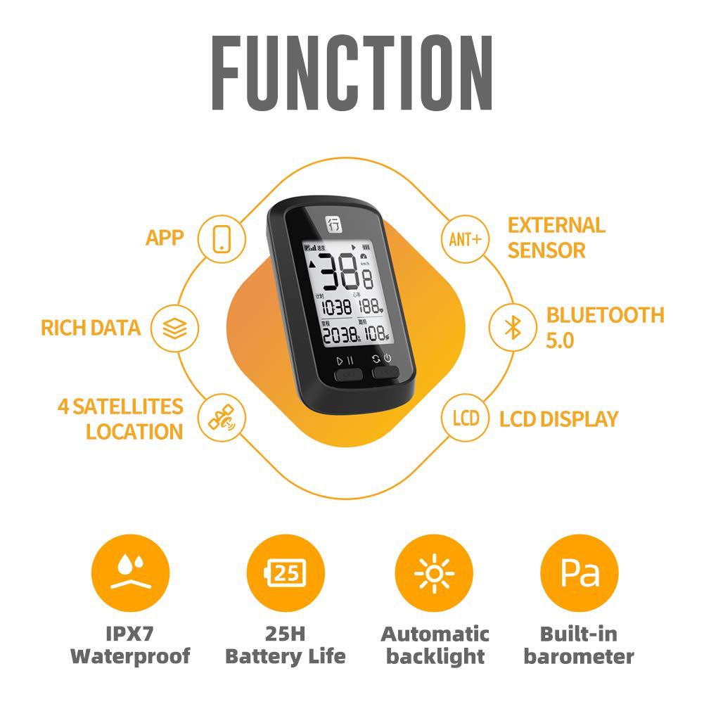 Walker XOSS G+ Cycling GPS Computer Small G Bicycle GPS Code Table Speedometer