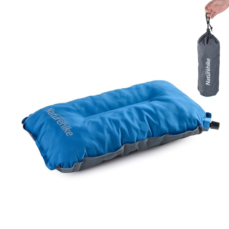 Naturehike Self-Inflating Pillow: your compact, ultralight solution for outdoor comfort on the go!