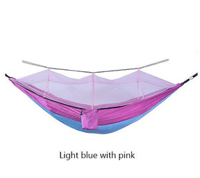 Bourette Spinning 210T Nylon Hammock: Your Ultimate Outdoor Anti-Mosquito Haven