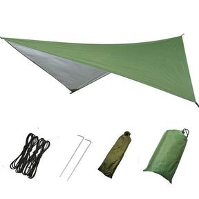 Multifunctional Canopy: A Waterproof, Rain-Proof, and Sunscreen Tent for Outdoor Activities, Camping, and Beach Sunshade.