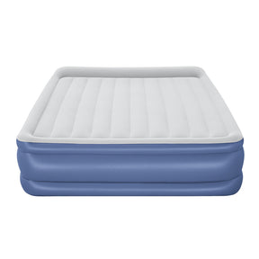 Bestway Air Mattress King Inflatable Bed 56cm Airbed Blue