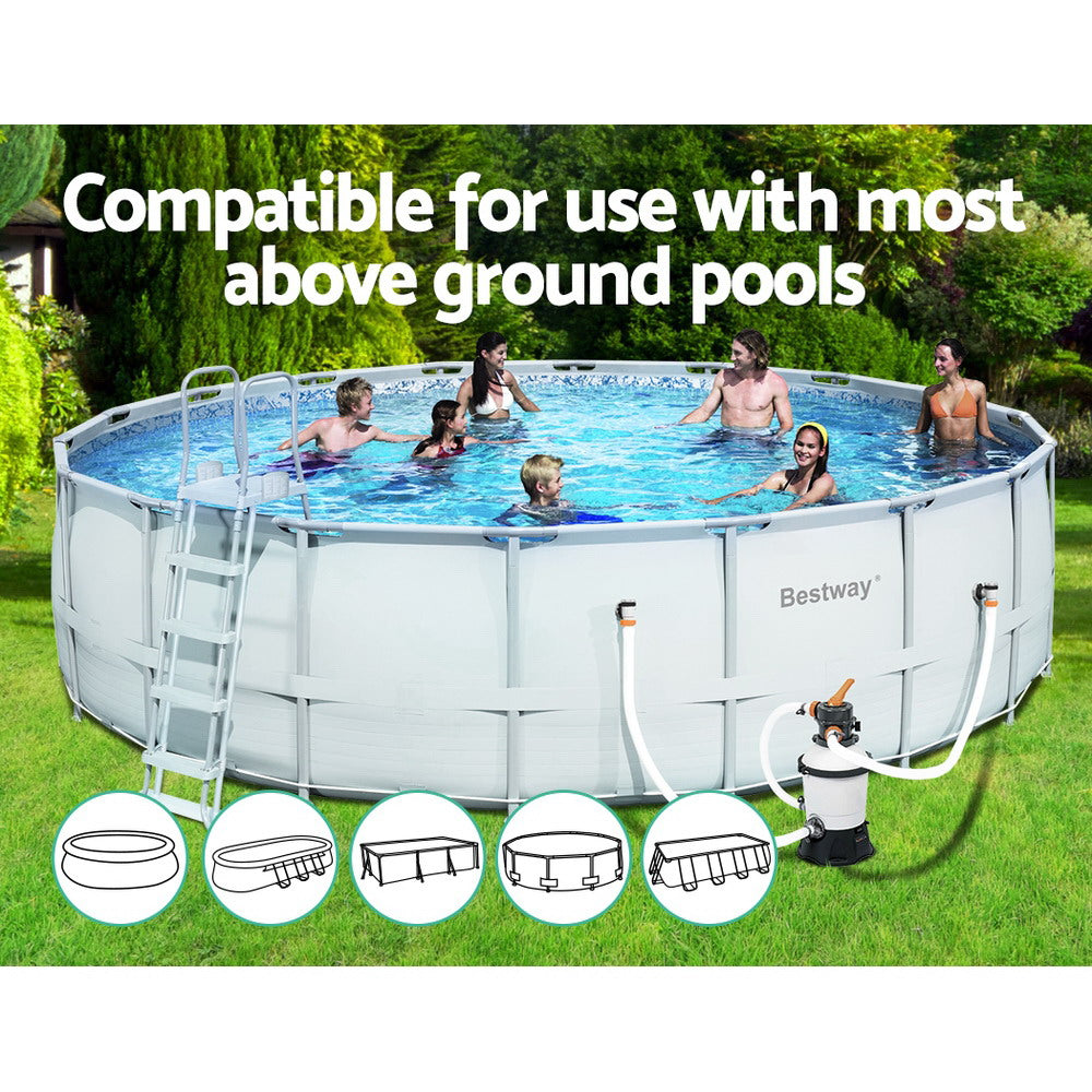 Bestway Pool Pump Sand Filter 800GPH 3028L/H Pools Flowclear? Filters