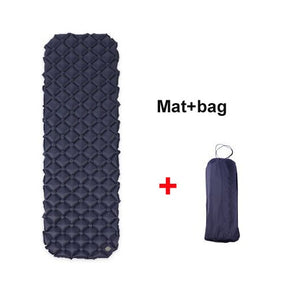 Outdoor Camping Air Mattress: Waterproof, Inflatable Pad Ideal for Backpacking, Hiking, Travel, and Beach Use.