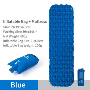 Naturehike Inflatable Camping Mat: Ultralight, Portable, and Perfect for Sleeping Comfort Under the Stars