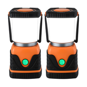 Weisshorn 2-Pack LED Camping Lanterns, 1000LM Super Bright Waterproof Portable Emergency Tent Lights