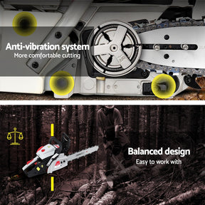 Giantz 42CC Petrol Chainsaw 16” | Powerful & Durable
